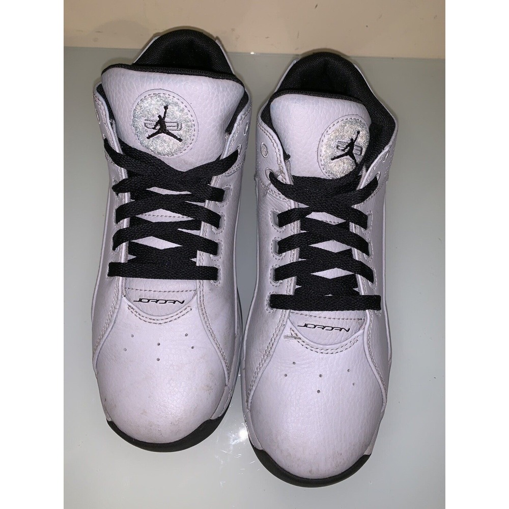 Air Jordan Mid Retro Basketball 845204-014 Size 7Y, Cool Gray - Picture 4 of 10